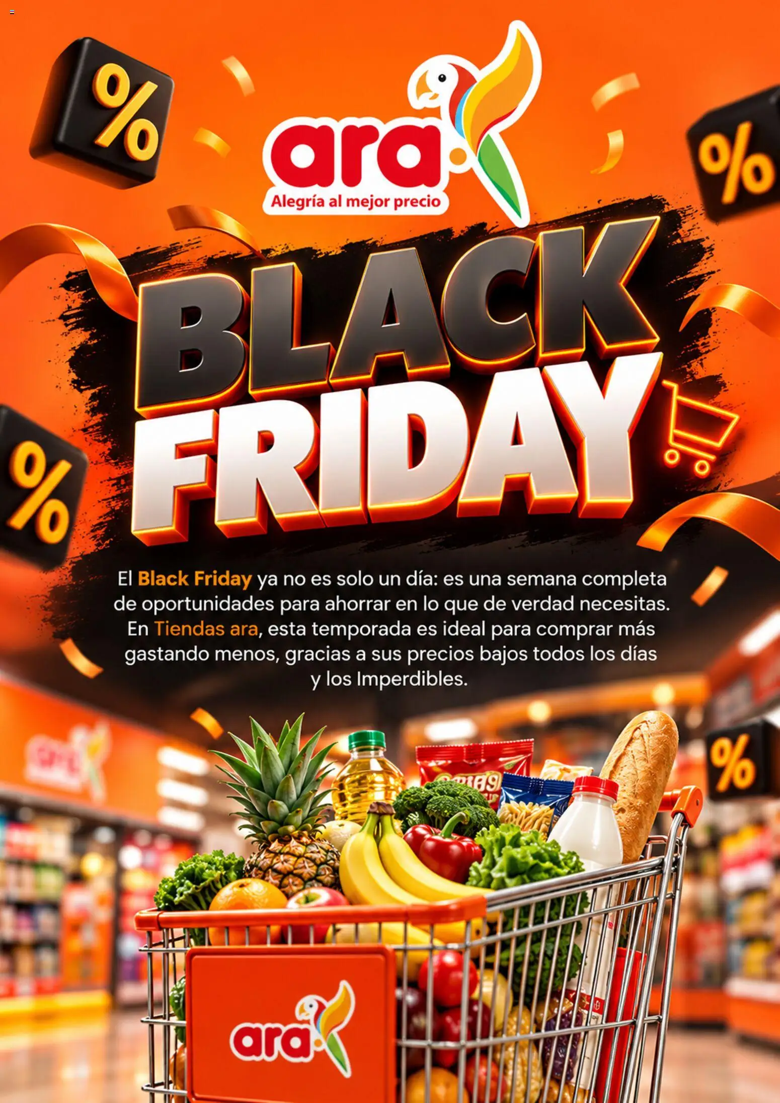  Vista previa del prospecto Ara Black Friday aviso del almacen Ara válida del 28/10/2026 al 