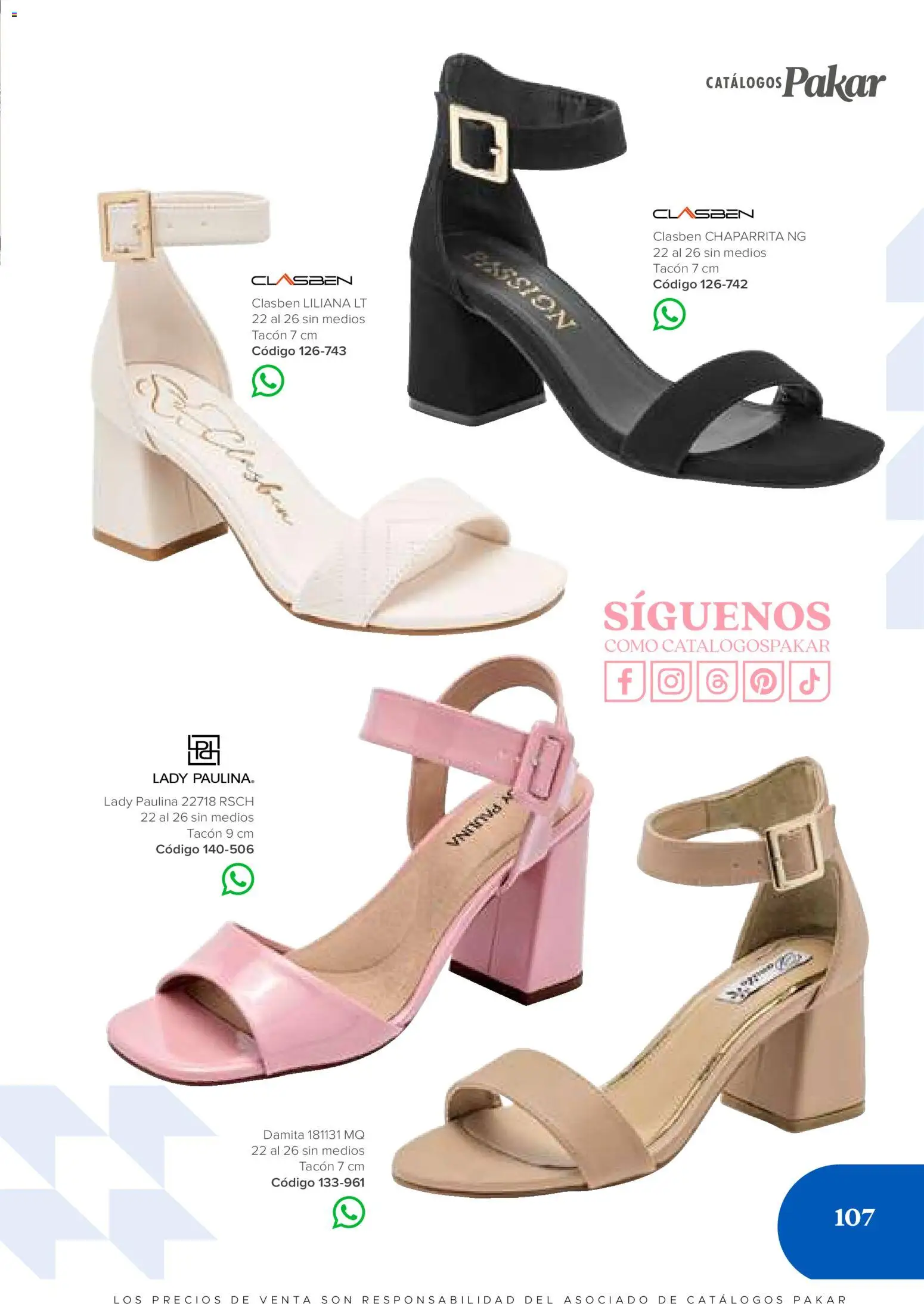 Vista previa las ofertas de la tienda SC Pakar - SC Pakar catálogo Mujer desde el 31/07/2026 