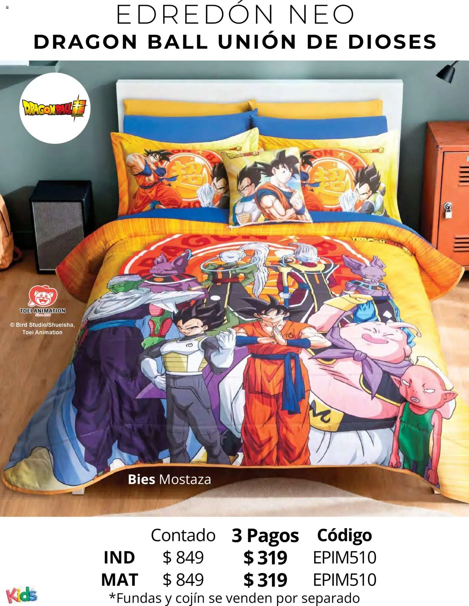 Vista previa las ofertas de la tienda Colchas Concord - Colchas Concord catálogo Kids desde el 01/05/2026 - Mostaza