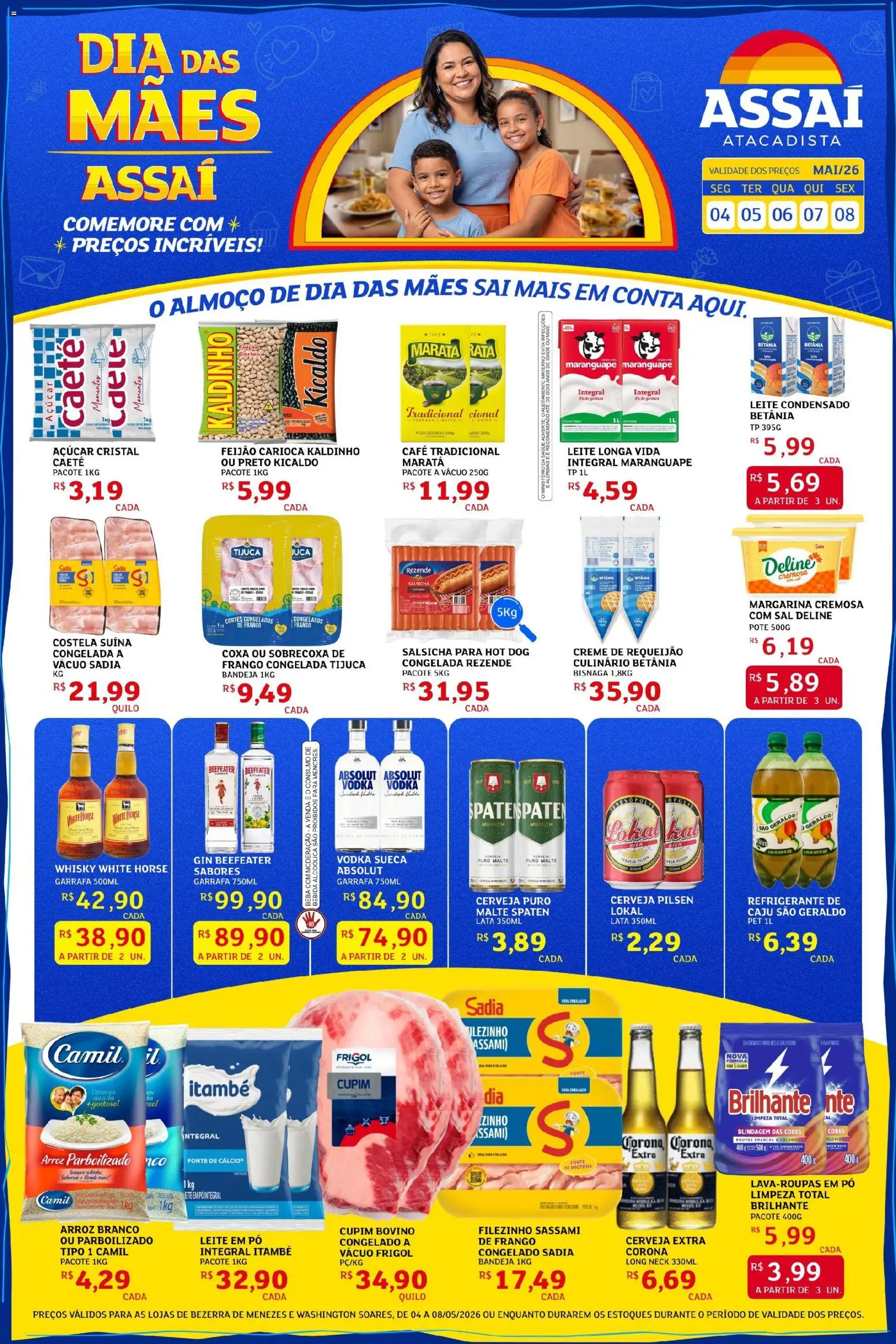 Pré-Visualização do folheto "Assaí Atacadista ofertas - CE" da loja Assaí Atacadista válido a partir de 05/05/2026