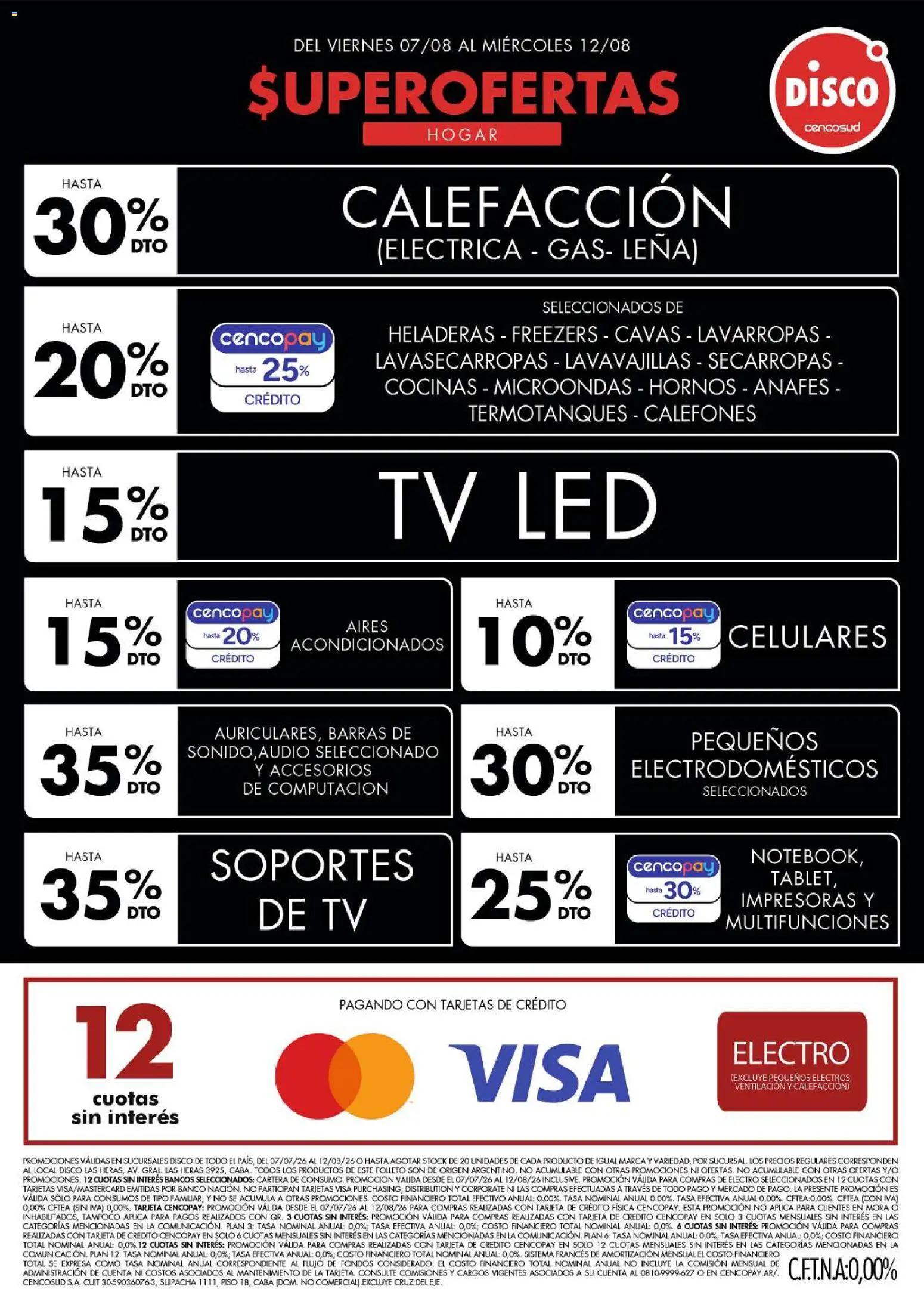 Vista previa del folleto de la tienda Disco válido desde el 07/08/2026 