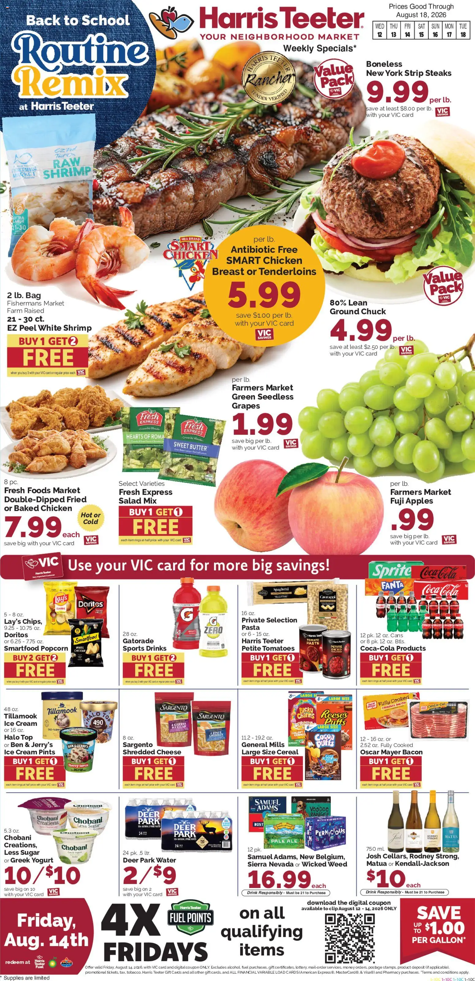 Ad Preview of Harris Teeter Harris Teeter Weekly Ad from 08/12/2026