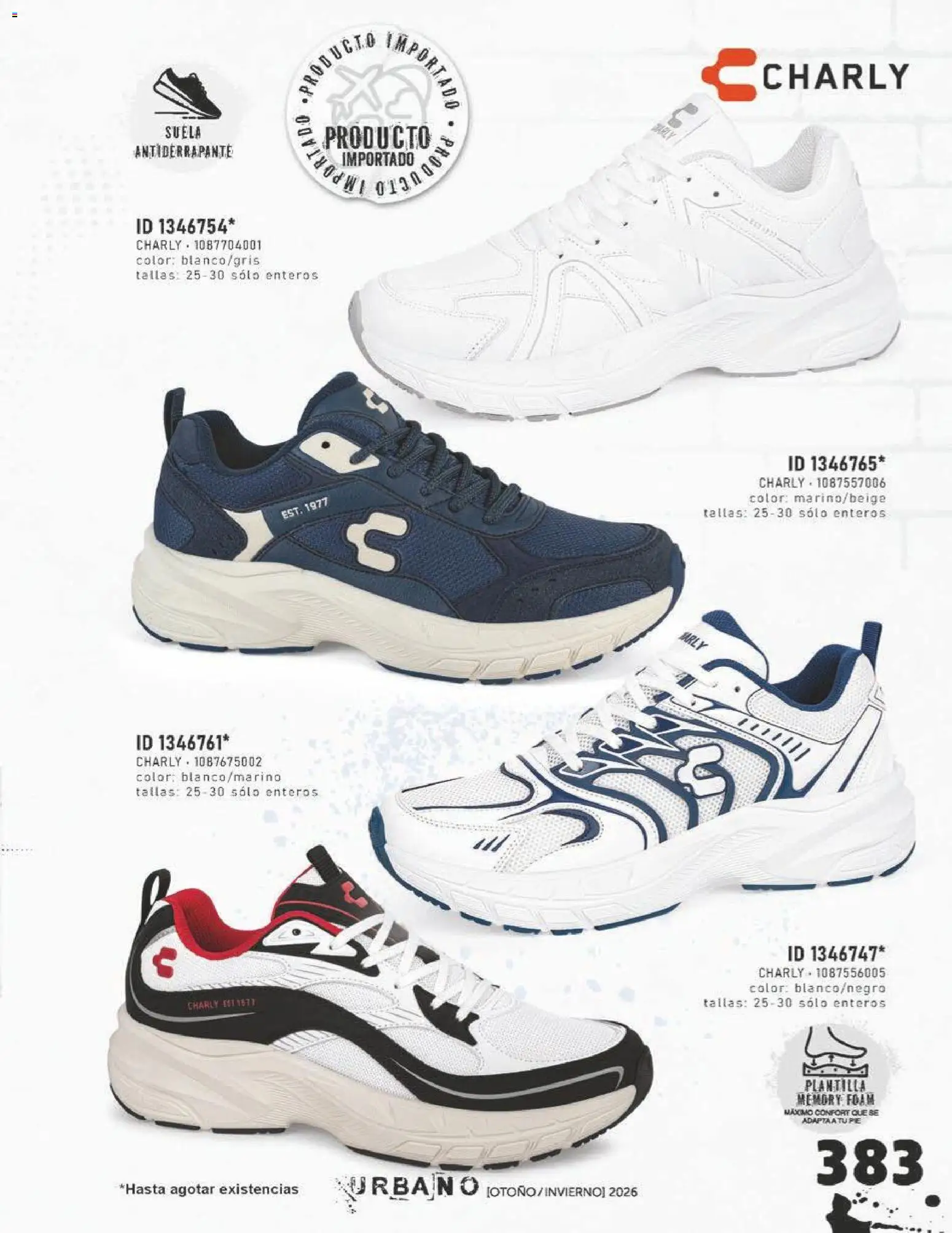 Vista previa las ofertas de la tienda Price Shoes - Price Shoes catálogo Urbano desde el 31/07/2026 
