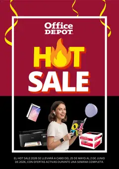 Vista previa las ofertas de la tienda Office Depot - Office Depot Hot Sale aviso desde el 12/05/2026 