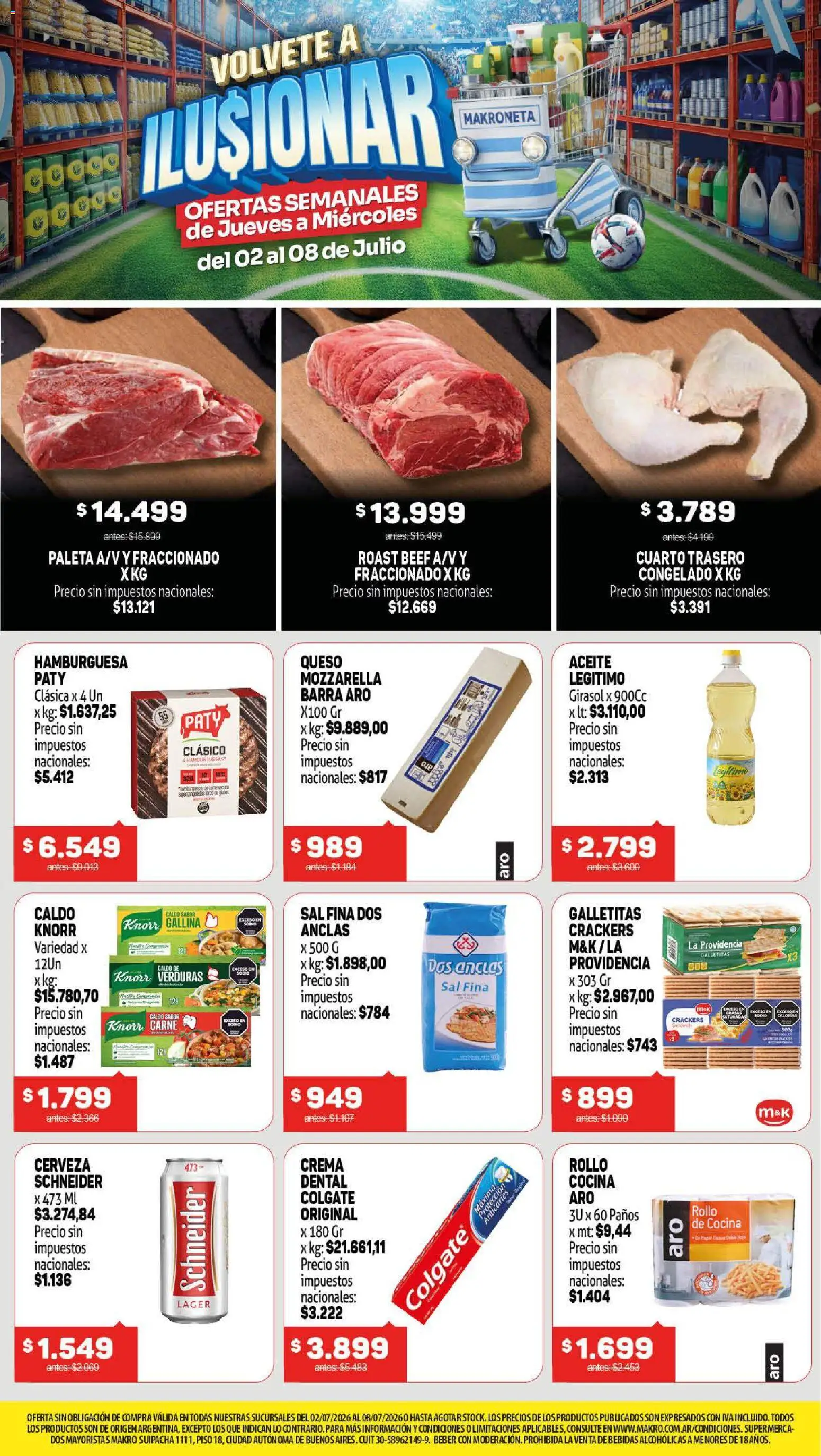 Vista previa del folleto de la tienda Makro válido desde el 02/07/2026 