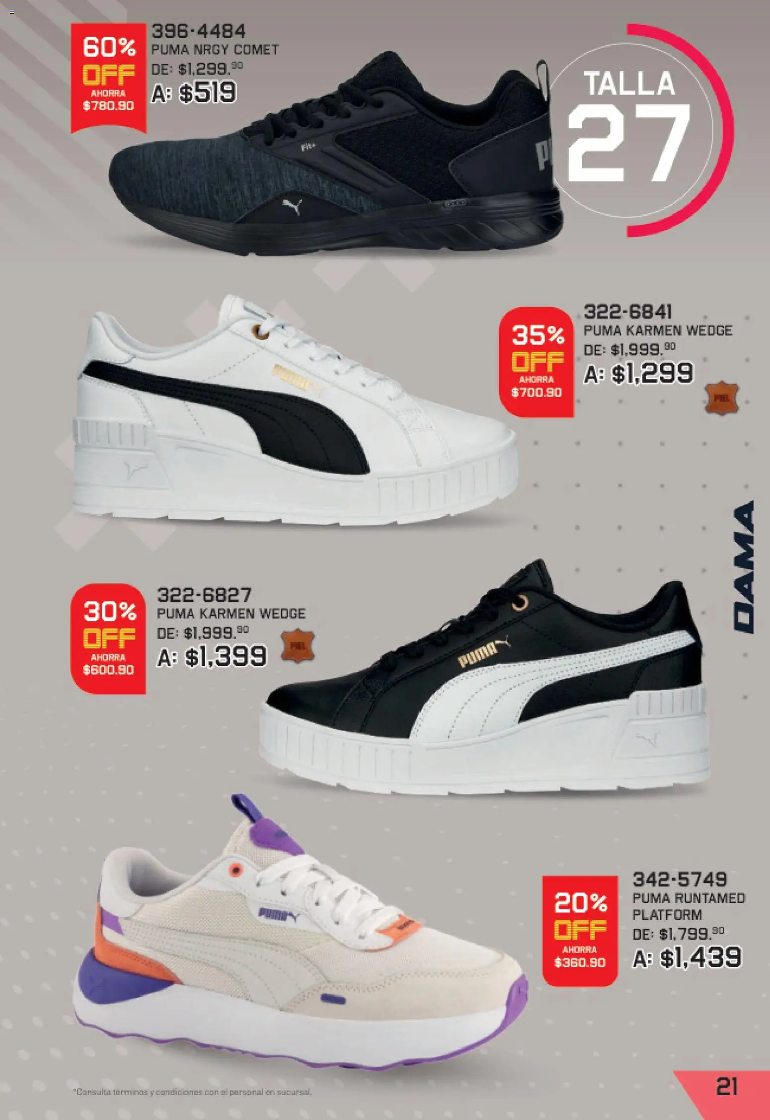 Vista previa las ofertas de la tienda Andrea - Andrea catálogo Lo mejor de marcas desde el 27/09/2026 