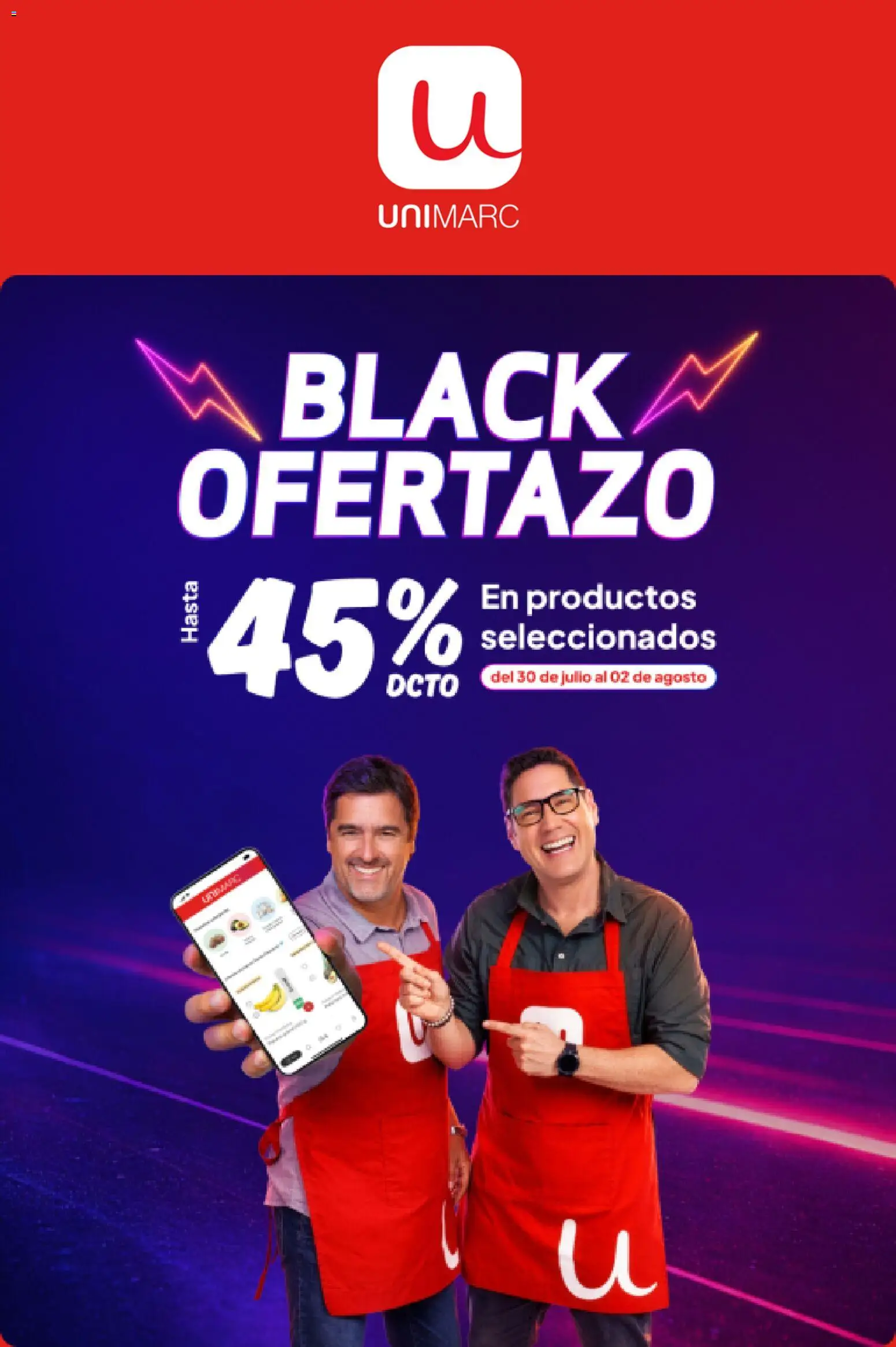 Folleto de la tienda Unimarc válido desde el 02.08.2026 