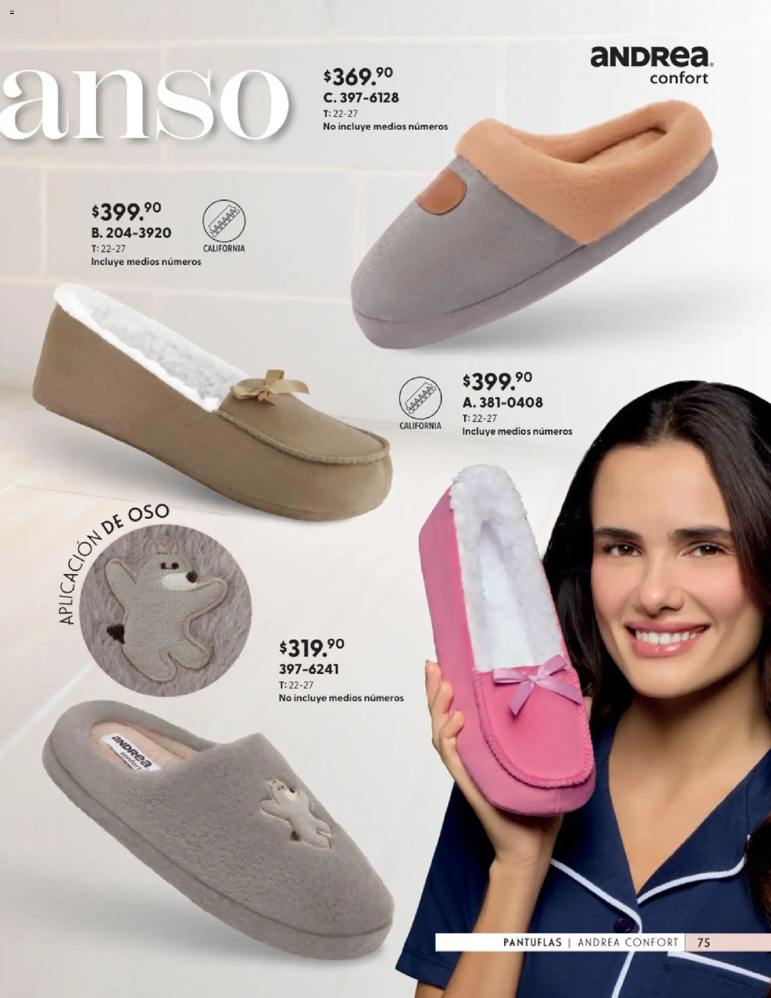 Vista previa las ofertas de la tienda Andrea - Andrea catálogo Calzado Confort desde el 23/08/2026 