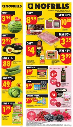 Un aperçu du dépliant No Frills weekly flyer / circulaire du magasin No Frills est valide à partir 21 mai 2026