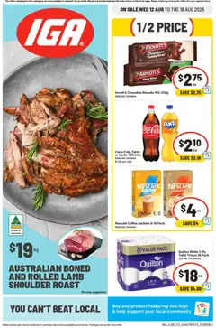 Preview of catalogue IGA catalogue WA from shop IGA valid 12/08/2026