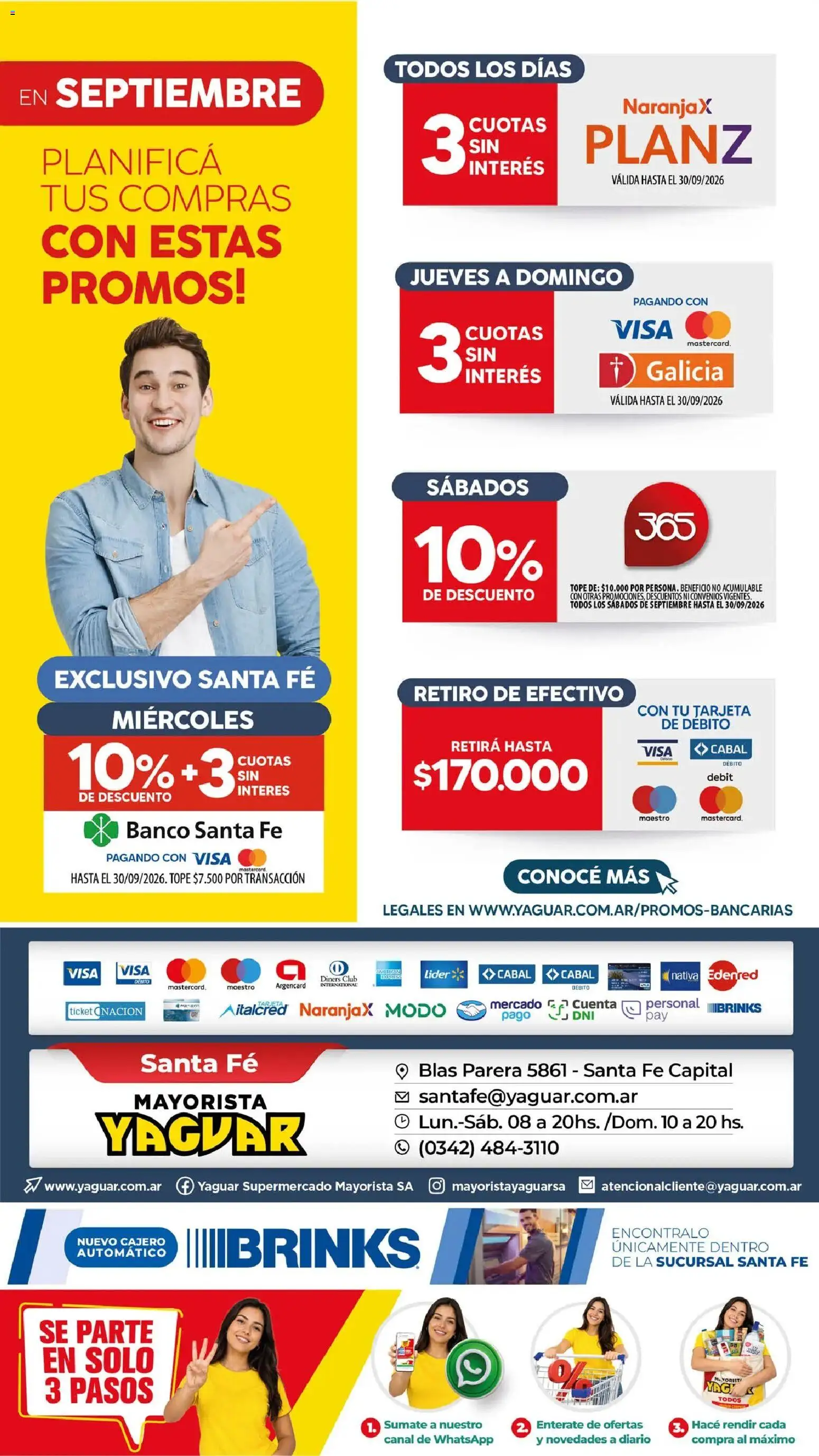 Vista previa del folleto de la tienda Yaguar válido desde el 31/08/2026 