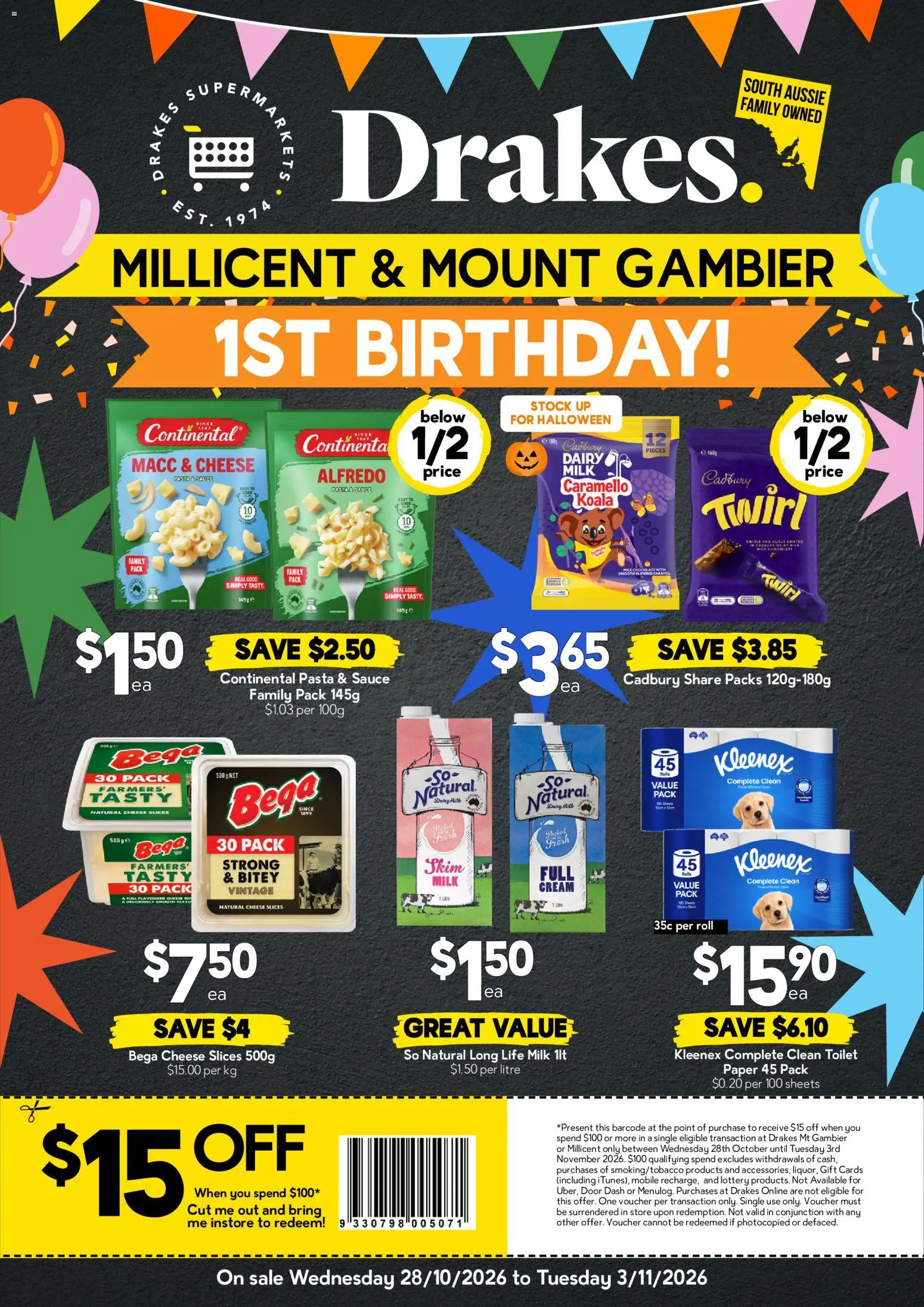 Preview of catalogue Drakes catalogue Millicent & Mount Gambier from shop Drakes valid 28/10/2026