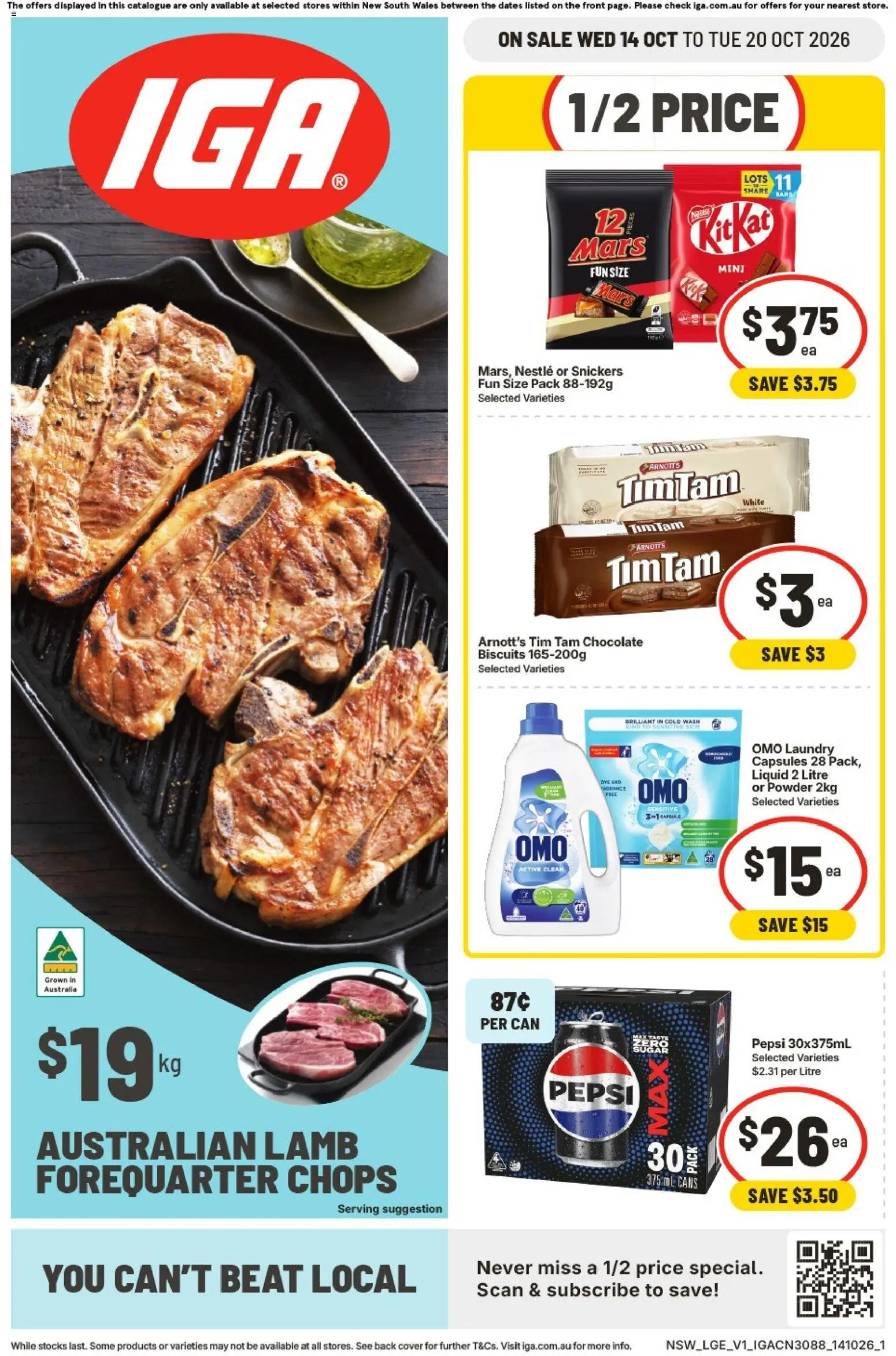 Preview of catalogue IGA catalogue NSW from shop IGA valid 14/10/2026