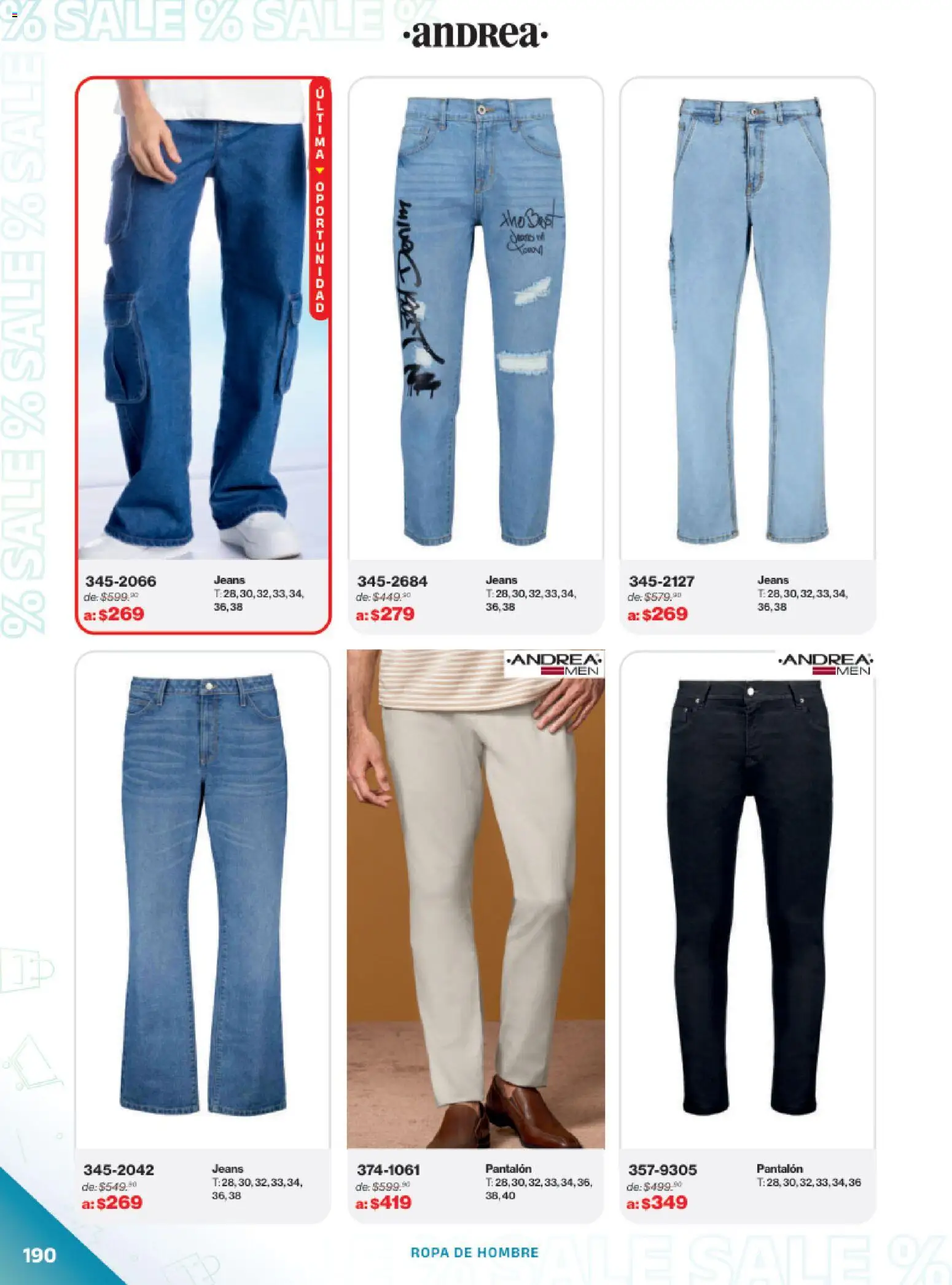 Vista previa las ofertas de la tienda Andrea - Catálogo Outlet desde el 21/12/2025 - Ropa