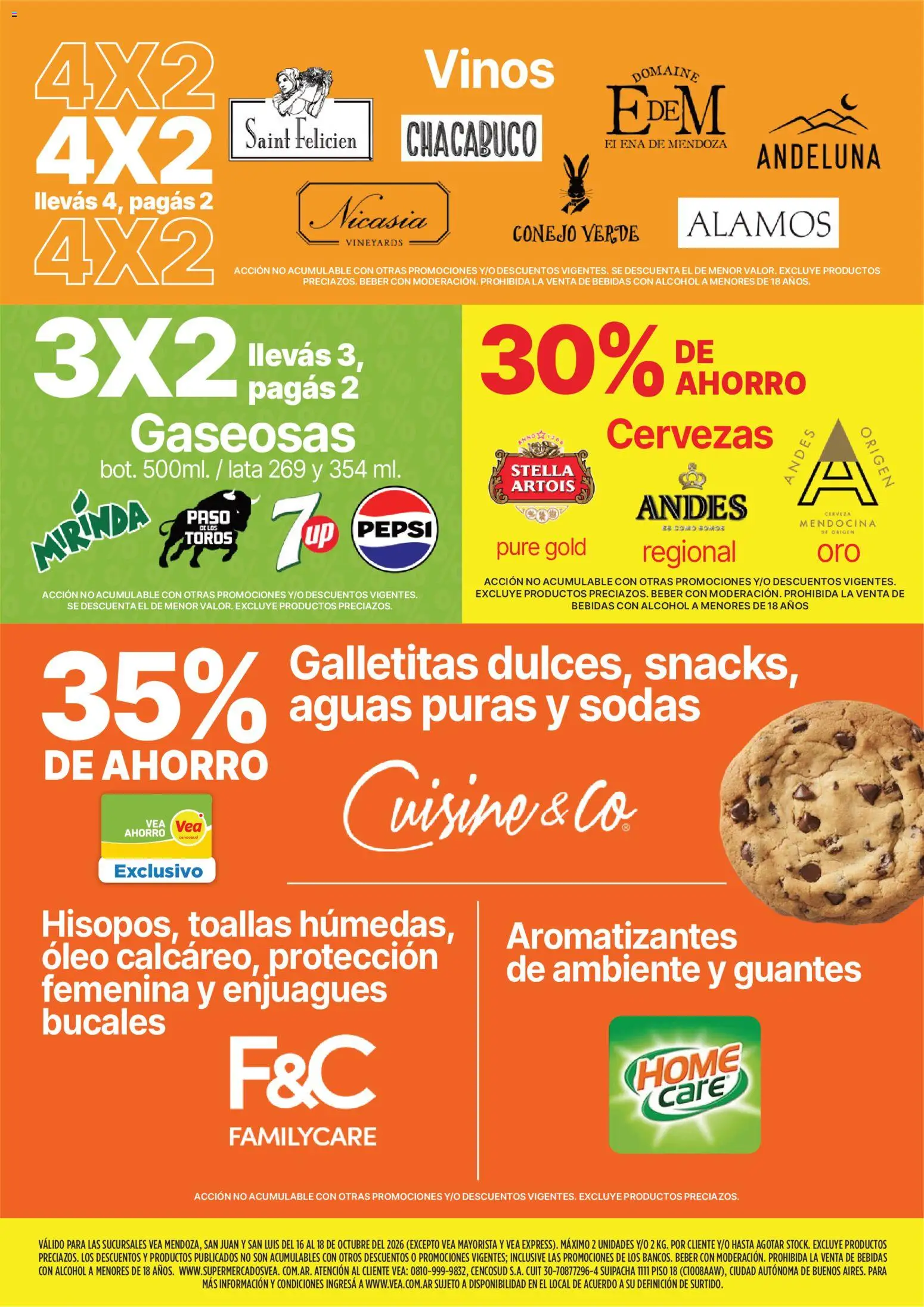 Vista previa del folleto de la tienda Vea válido desde el 16/10/2026 
