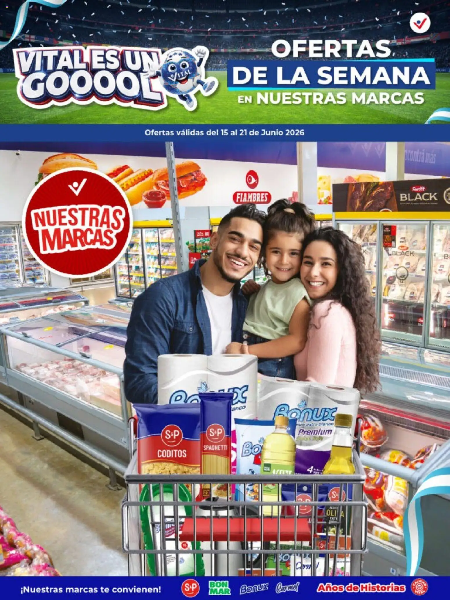 Vista previa del folleto de la tienda Vital válido desde el 15/06/2026 - Té, Spaghetti