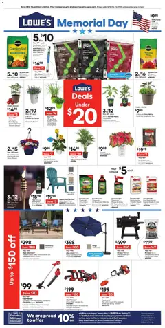 Ad Preview of Lowe's Lowe's Weekly Ad from 05/14/2026