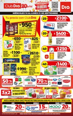 Vista previa del folleto de la tienda Dia válido desde el 16/09/2026 