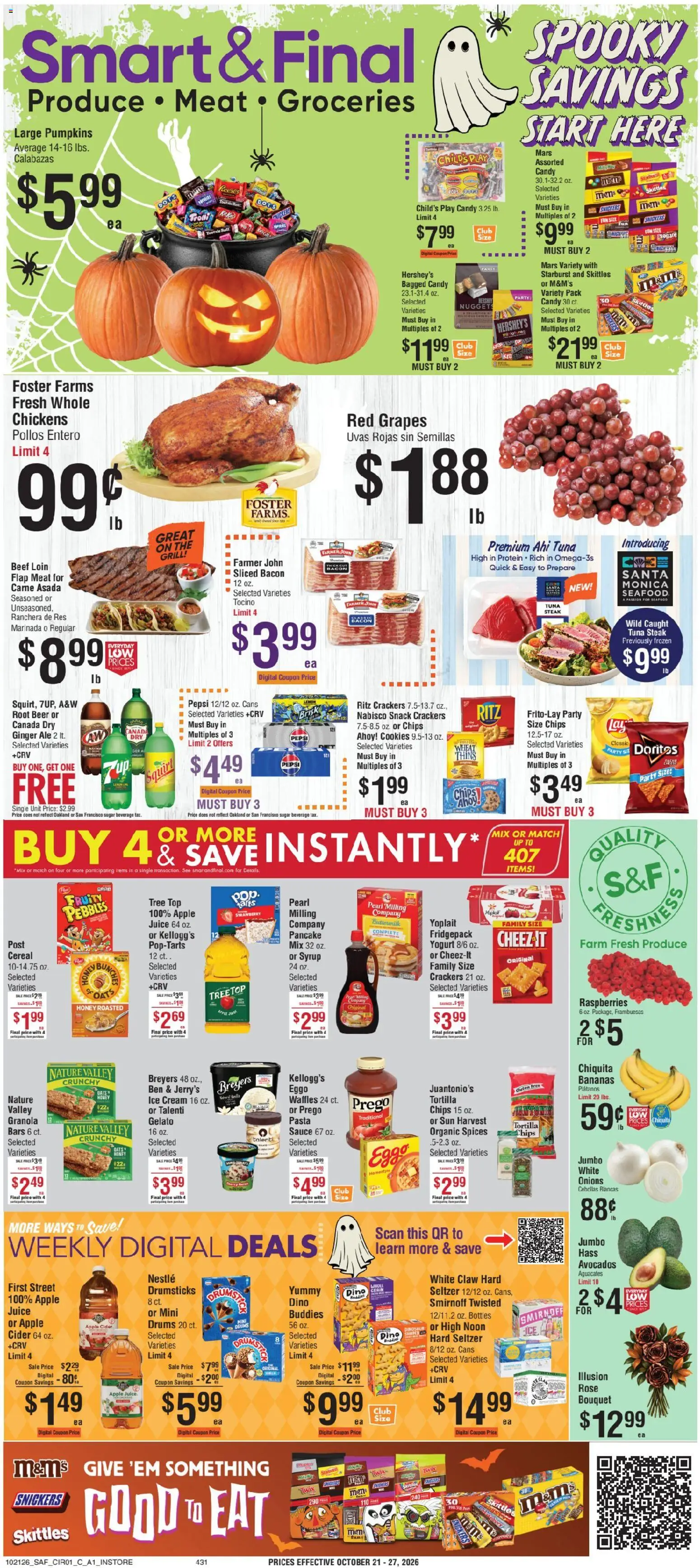Ad Preview of Smart & Final Smart & Final Weekly Ad from 10/21/2026