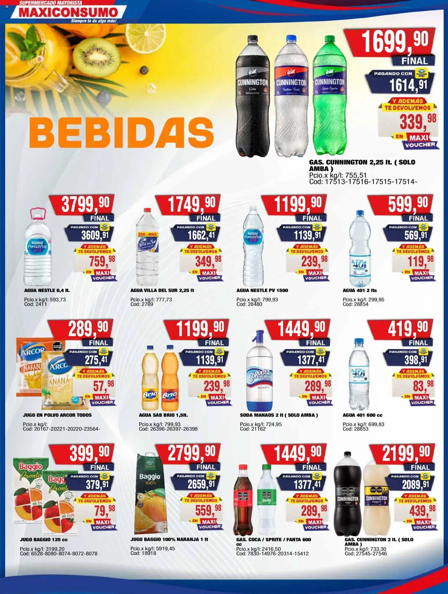 Vista previa del folleto de la tienda Maxiconsumo válido desde el 21/09/2026 