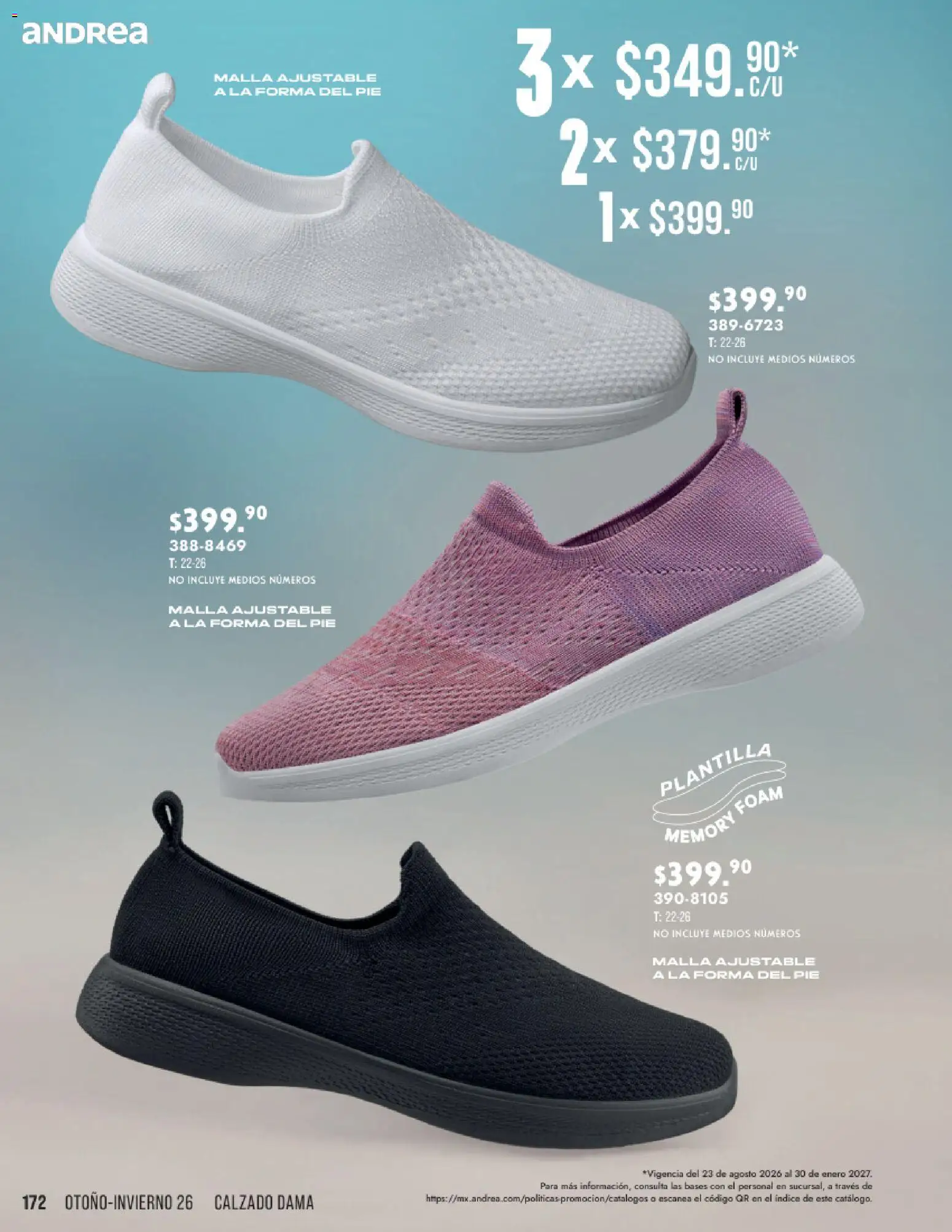 Vista previa las ofertas de la tienda Andrea - Andrea catálogo Otoño Invierno desde el 23/08/2026 