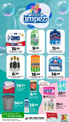 Pré-Visualização do folheto "São Judas Tadeu ofertas Limpeza" da loja São Judas Tadeu válido a partir de 05/08/2026