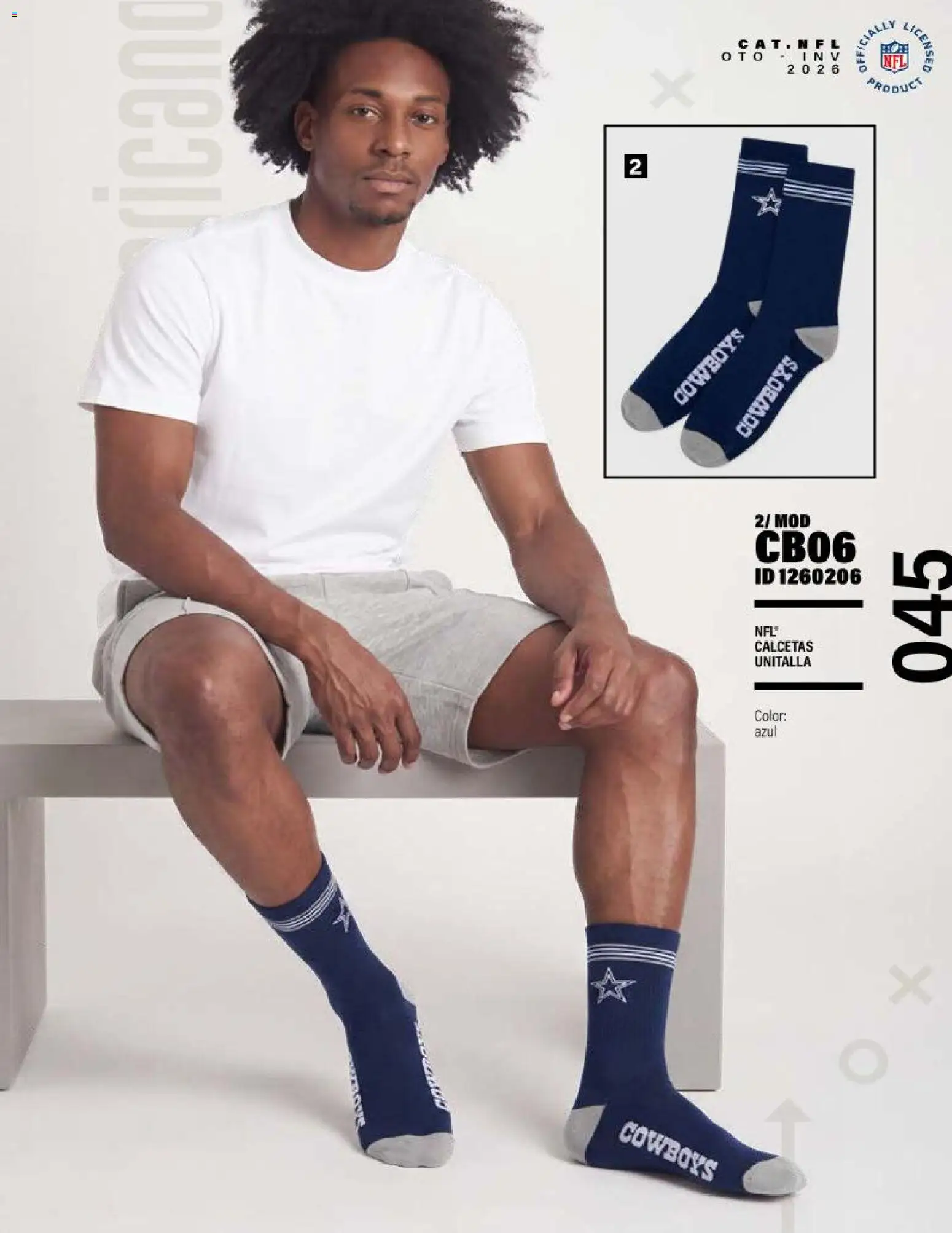 Vista previa las ofertas de la tienda Price Shoes - Price Shoes catálogo NFL desde el 01/09/2026 - Calcetas