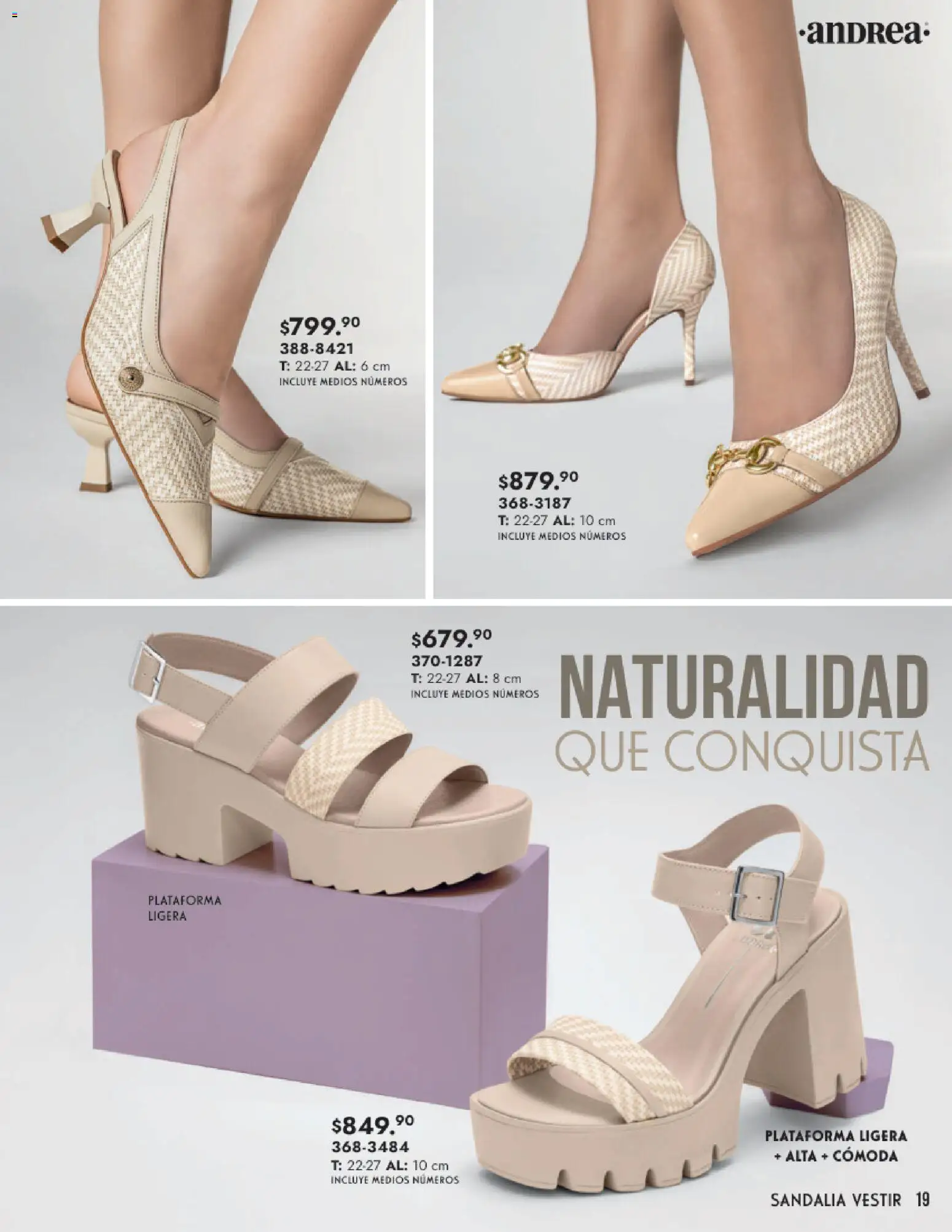 Vista previa las ofertas de la tienda Andrea - Catálogo Calzado Dama desde el 25/01/2026 