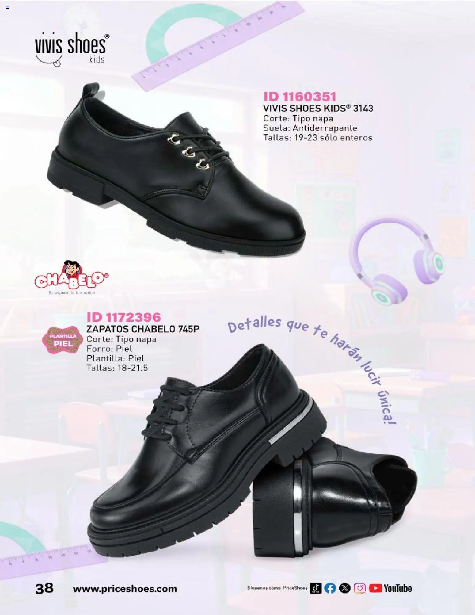 Vista previa las ofertas de la tienda Price Shoes - Catálogo Escolar desde el 01/09/2025 
