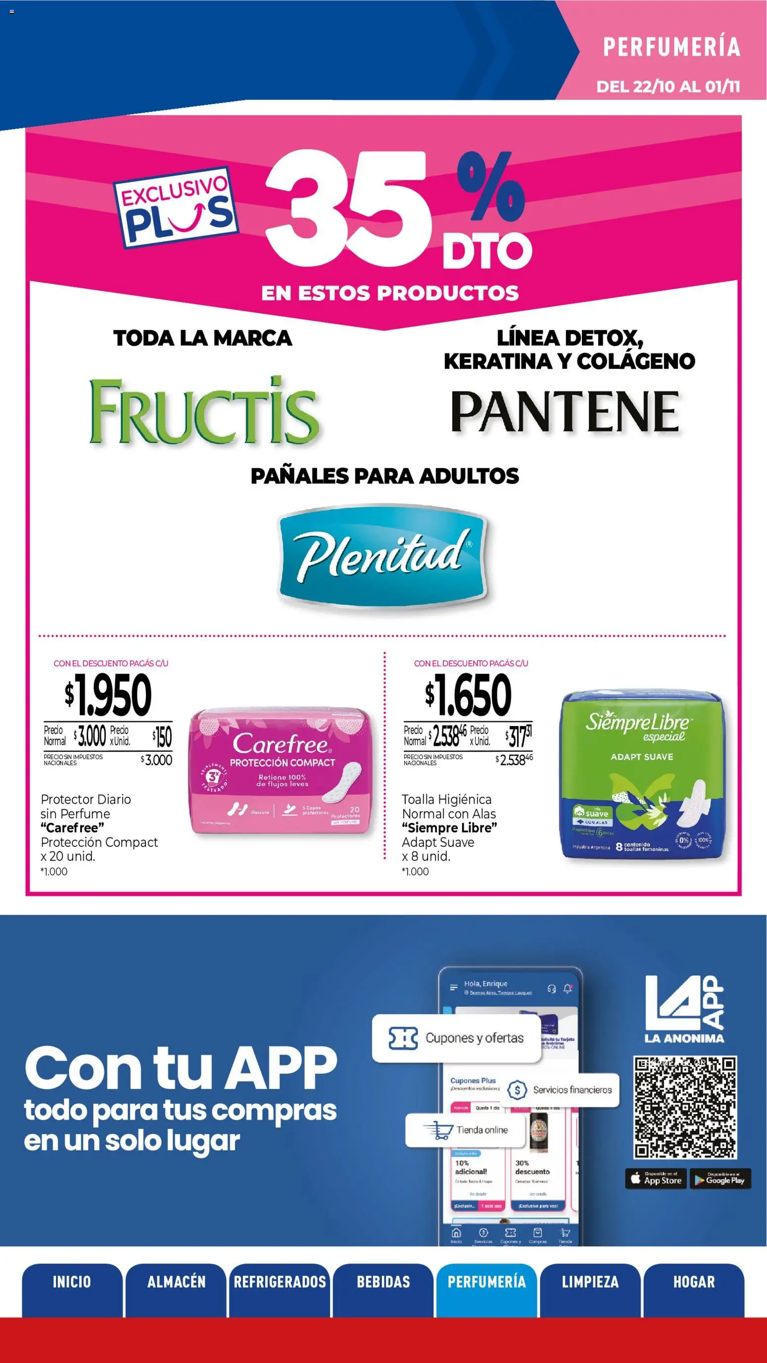 Vista previa del folleto de la tienda La Anonima válido desde el 22/10/2026 