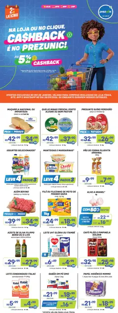 Pré-Visualização do folheto "Prezunic ofertas" da loja Prezunic válido a partir de 28/09/2026