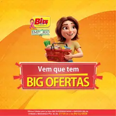 Pré-Visualização do folheto "Big Supermercados - Ofertas da semana" da loja Big Supermercados válido a partir de 27/10/2026