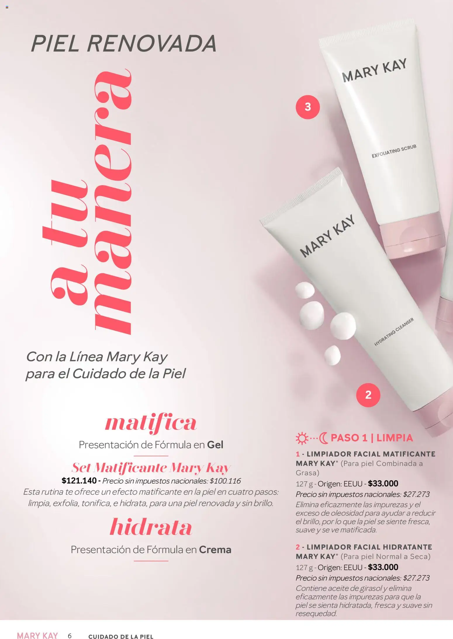 Vista previa del folleto de la tienda Mary Kay válido desde el 01/09/2026 