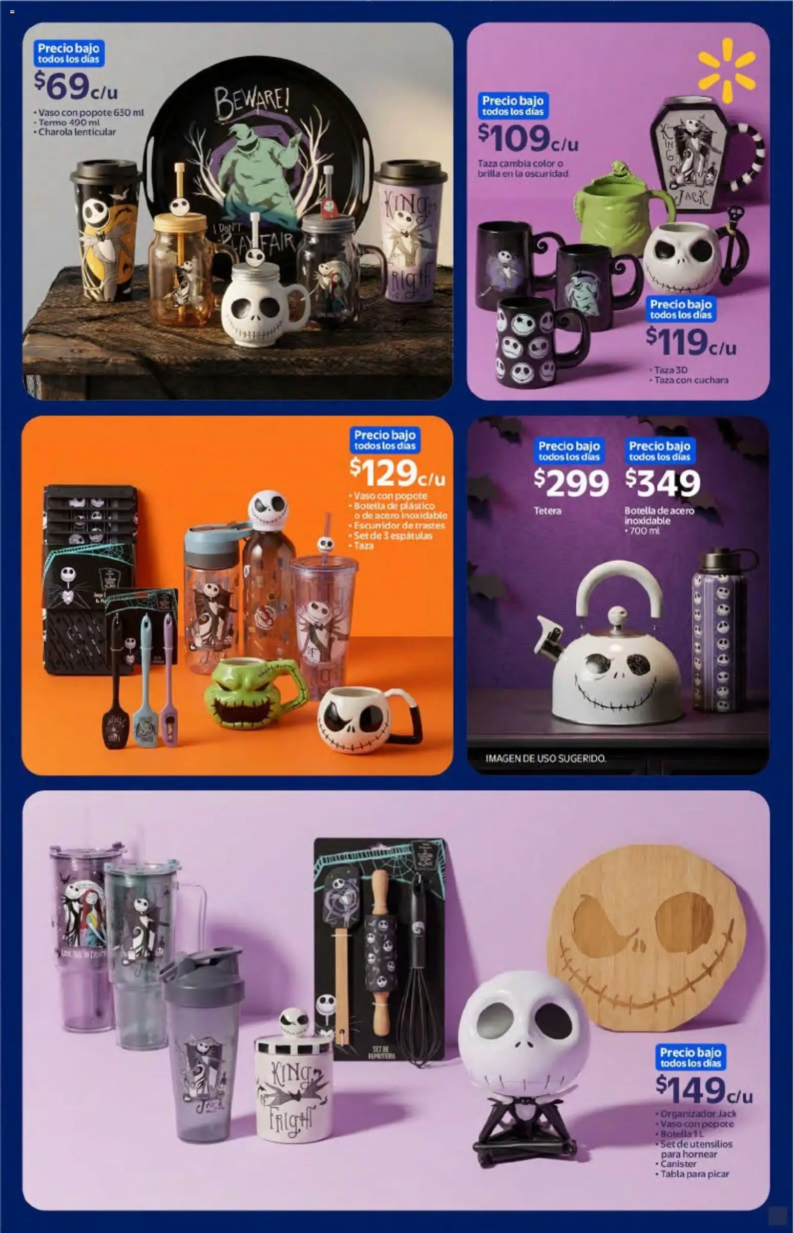 Vista previa las ofertas de la tienda Walmart - Walmart folleto Halloween desde el 01/10/2026 