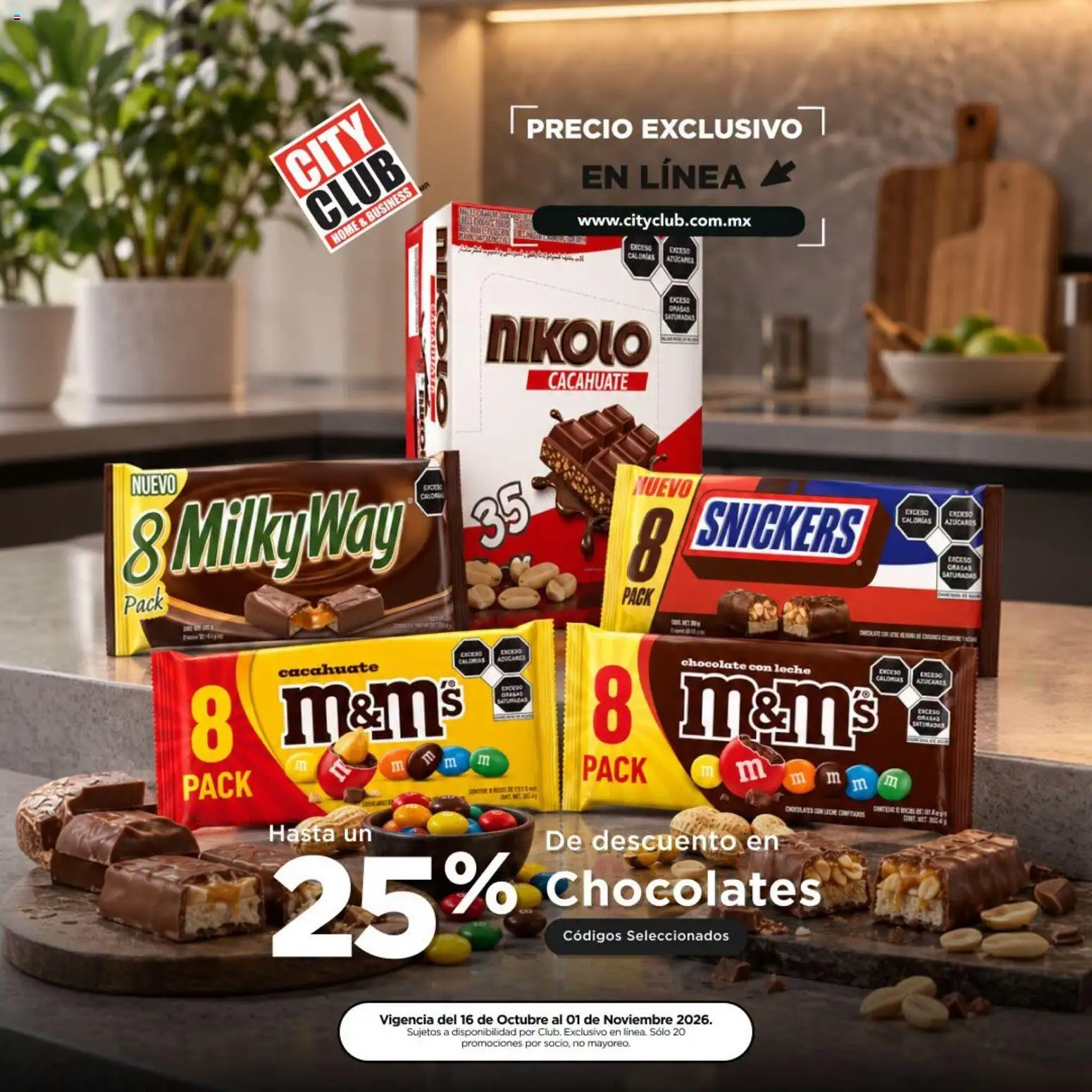 Vista previa las ofertas de la tienda City Club - City Club catálogo Abre la foto desde el 16/10/2026 