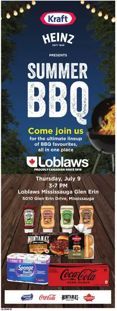 Preview of leaflet Loblaws weekly flyer / circulaire from shop Loblaws is valid from Jul 09, 2026