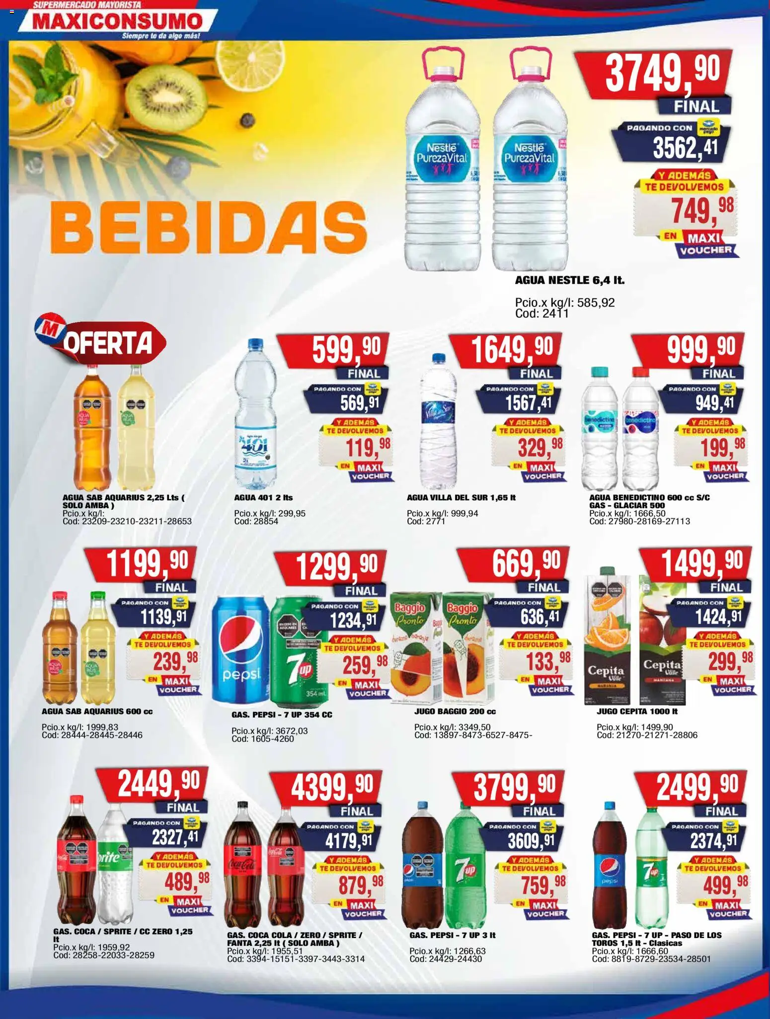 Vista previa del folleto de la tienda Maxiconsumo válido desde el 31/08/2026 