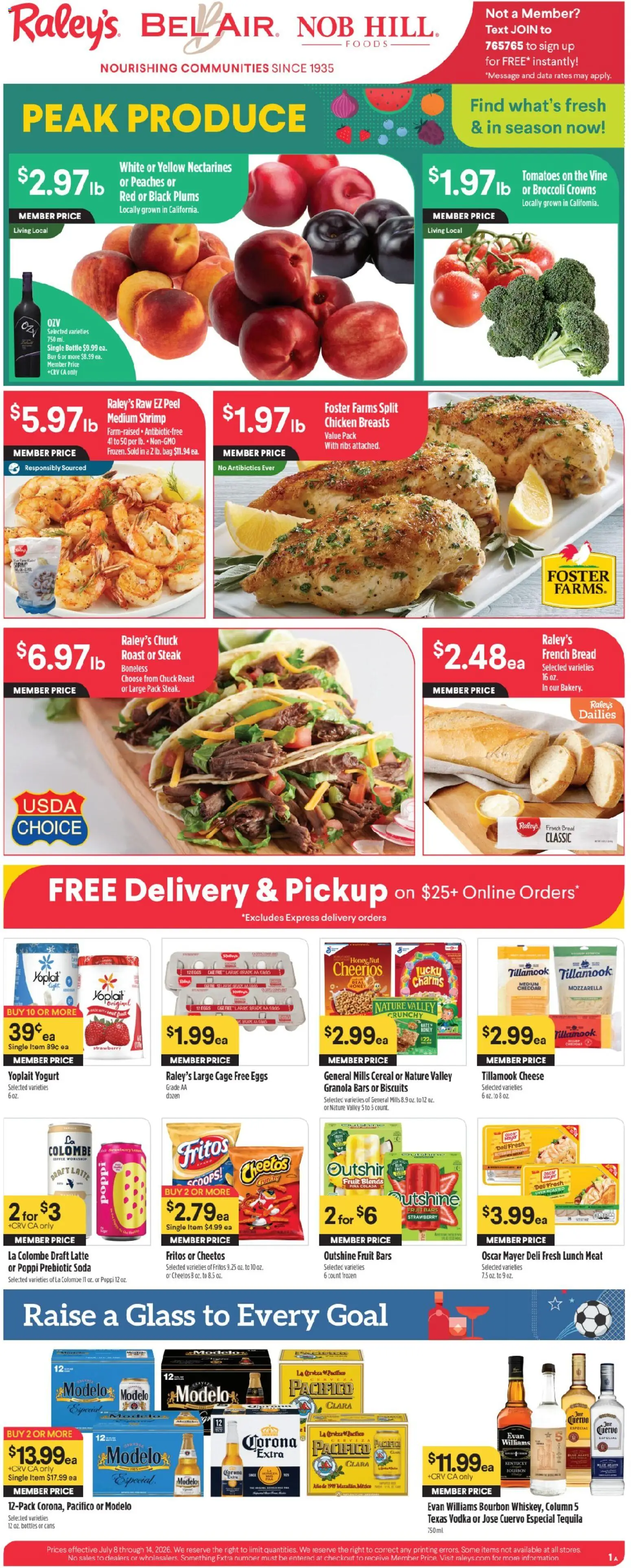 Raley's Weekly Ad from 07/08/2026 >> Flyer