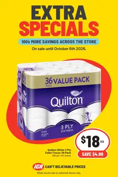 Preview of catalogue IGA catalogue East Brisbane from shop IGA valid 30/09/2026