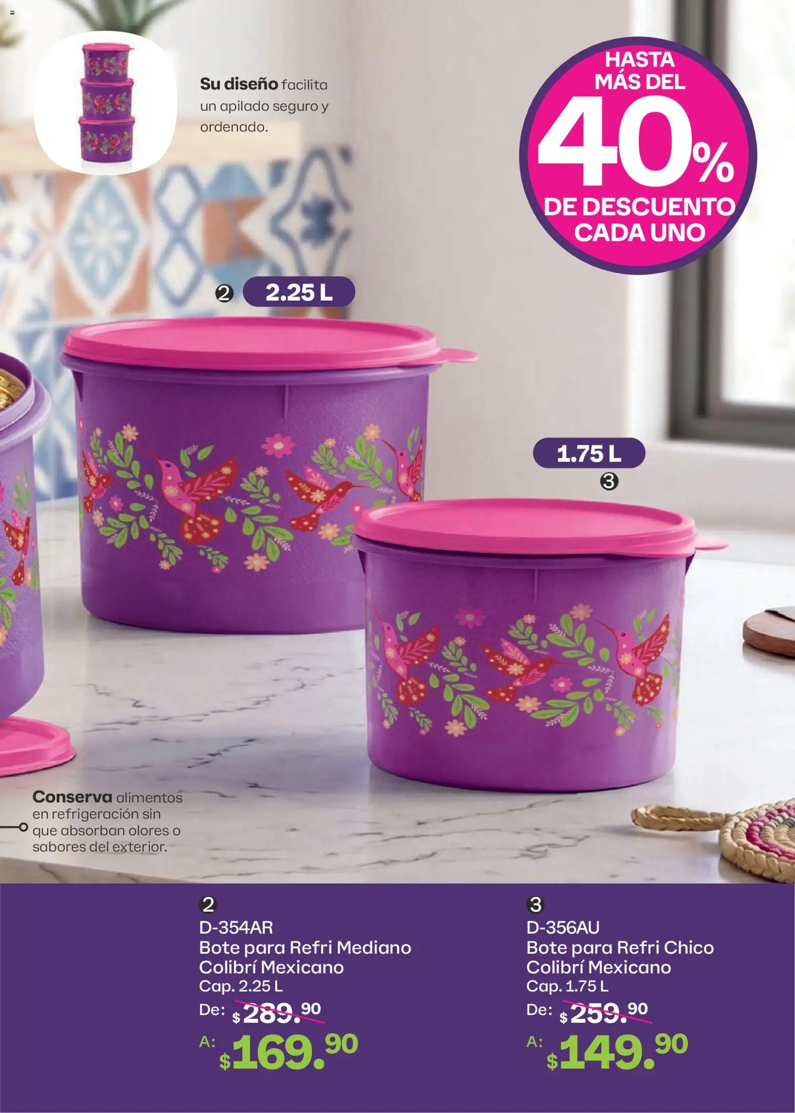 Vista previa las ofertas de la tienda Tupperware - Tupperware catálogo desde el 10/08/2026 