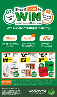 Preview of catalogue Woolworths catalogue from shop Woolworths valid 25 May 2026