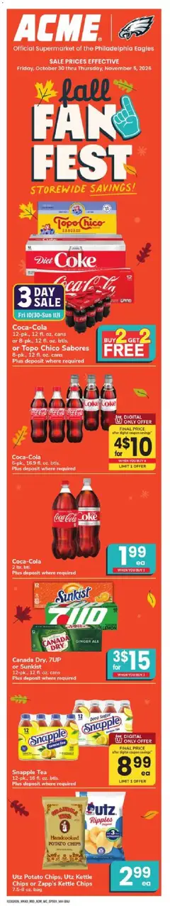 Ad Preview of Acme Acme Weekly Ad from 10/30/2026