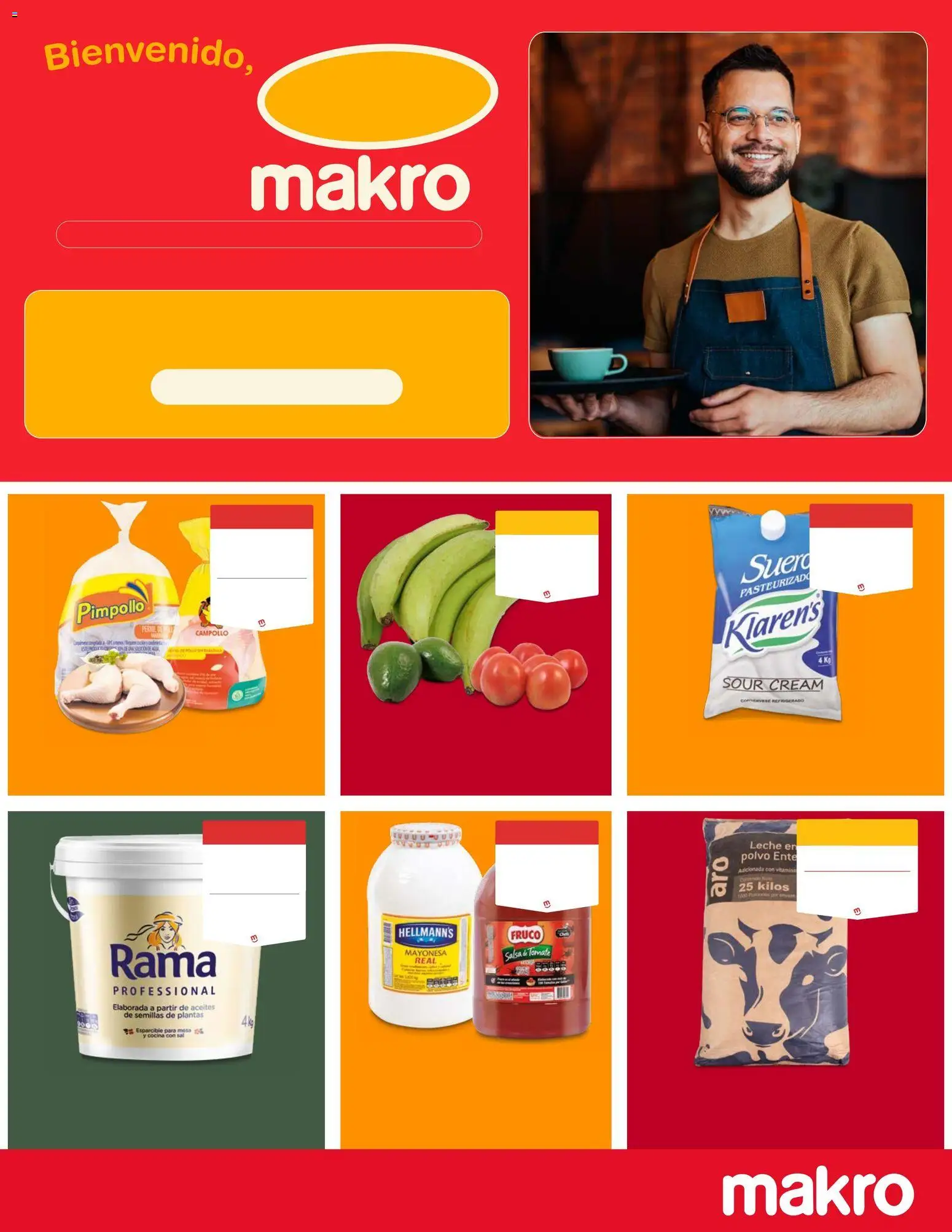  Vista previa del prospecto Makro catálogo del almacen Makro válida del 06/07/2026 al 10/07/2026 - Mesa, Tomate, Leche, Semillas, Leche en polvo, Mayonesa, Polvo