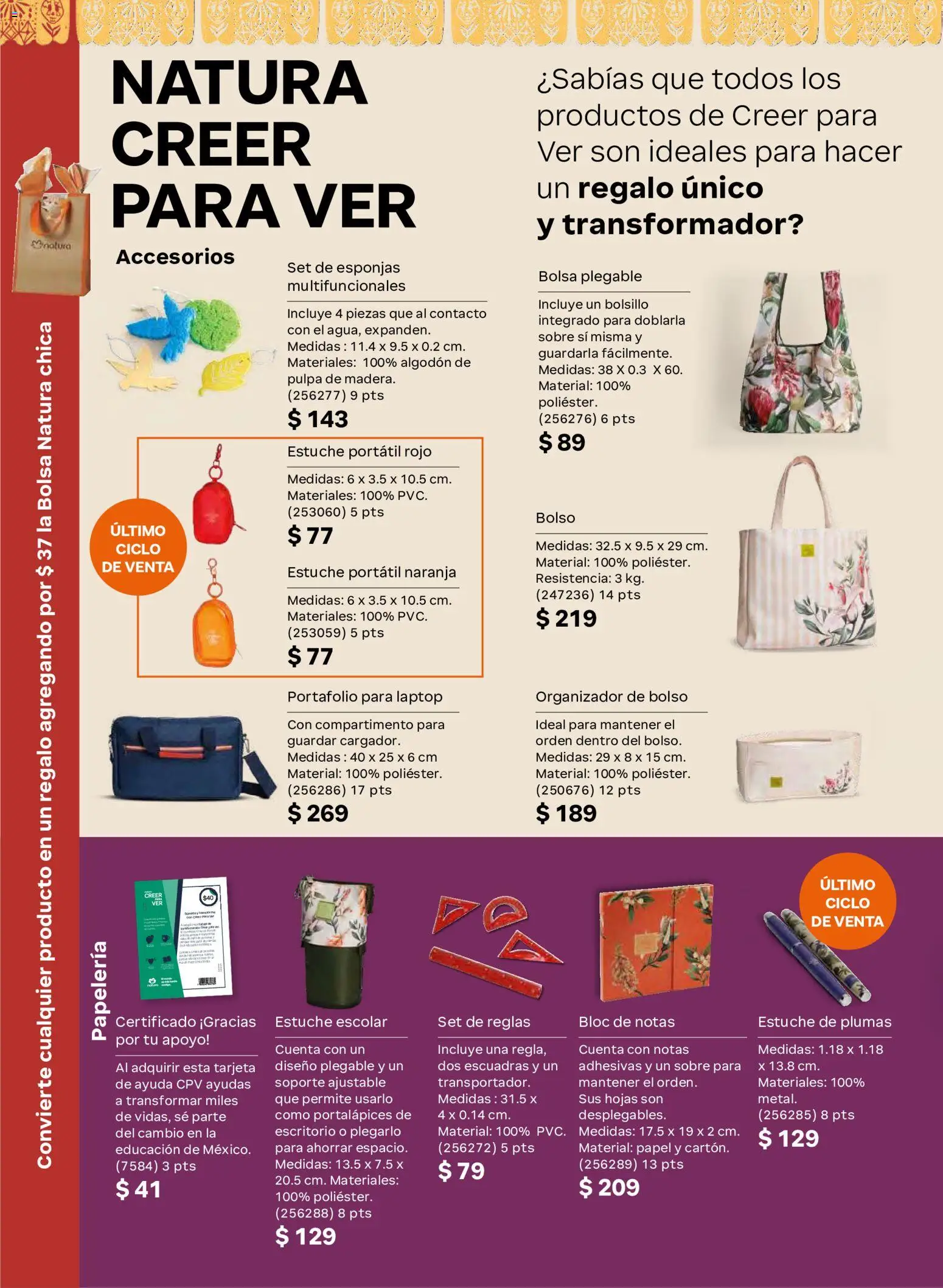Vista previa las ofertas de la tienda Natura - Natura campaña 15 2026 desde el 02/10/2026 