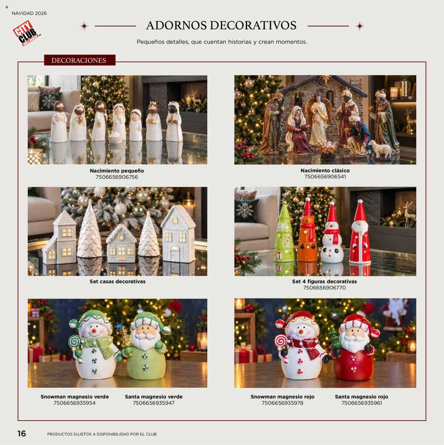 Vista previa las ofertas de la tienda City Club - City Club Catálogo Navideño desde el 02/10/2026 