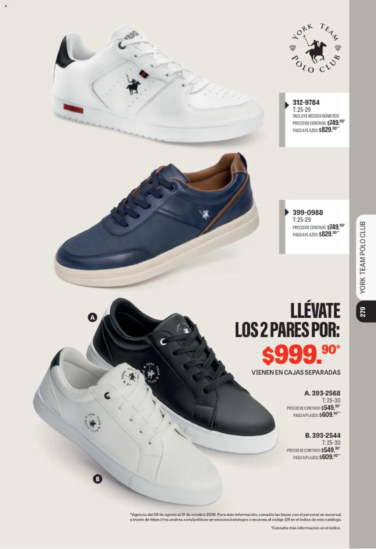 Vista previa las ofertas de la tienda Andrea - Andrea catálogo Deportivo Completo desde el 09/08/2026 