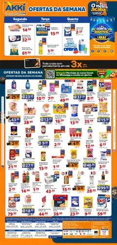 Pré-Visualização do folheto "Akki Atacadista - Ofertas da semana" da loja Akki Atacadista válido a partir de 28/09/2026