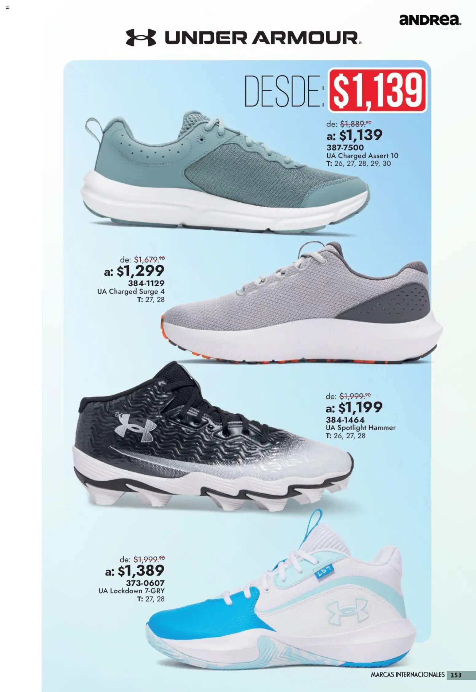 Vista previa las ofertas de la tienda Andrea - Andrea catálogo Outlet desde el 13/09/2026 