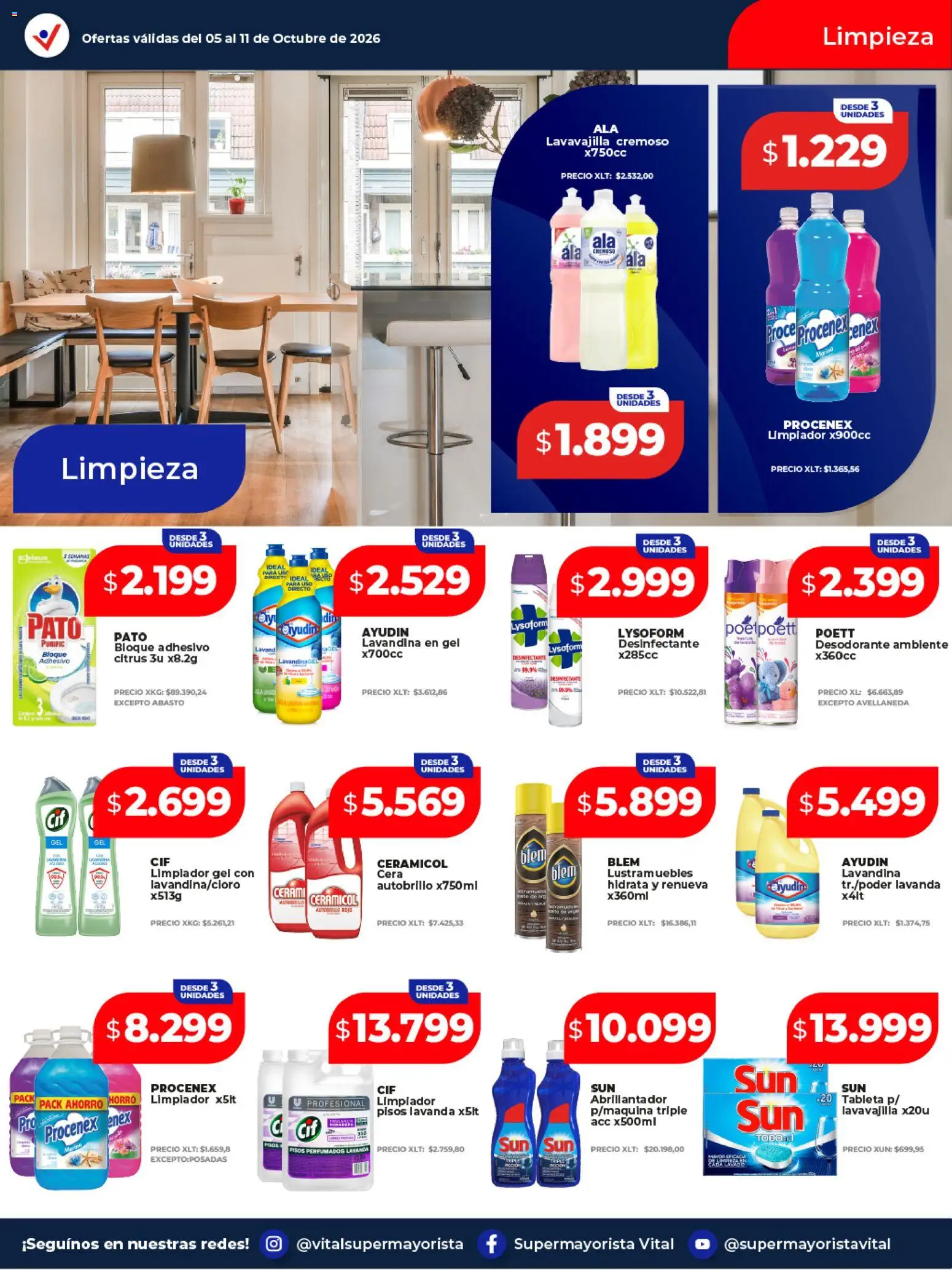 Vista previa del folleto de la tienda Vital válido desde el 05/10/2026 
