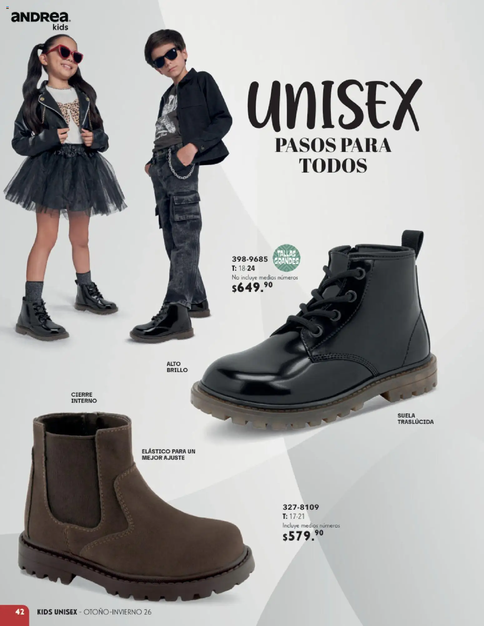 Vista previa las ofertas de la tienda Andrea - Andrea catálogo Infantil desde el 23/08/2026 